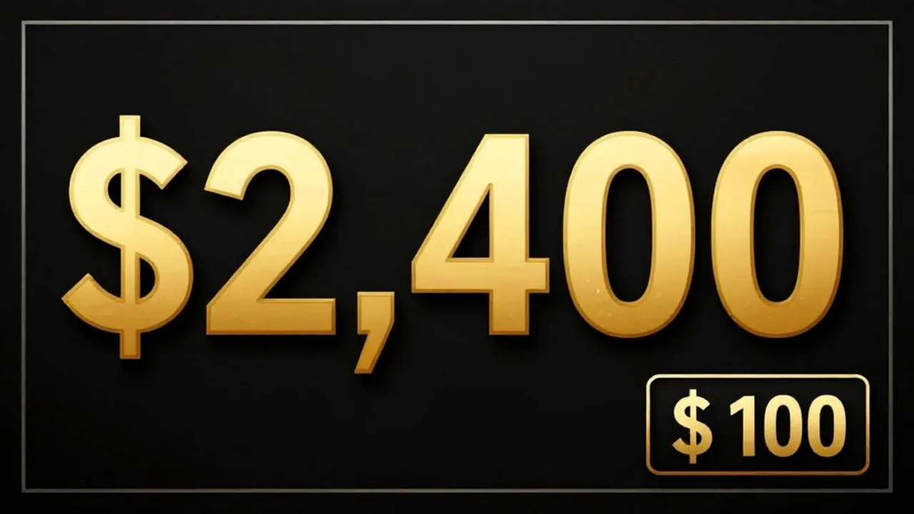 سعر أونصة الذهب يقترب من حاجز 2400 دولار خلال تداولات الأسواق الأمريكية اليوم